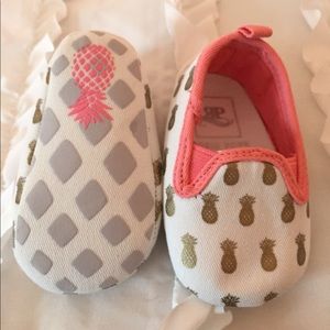 Rosie pope pineapple baby shoes